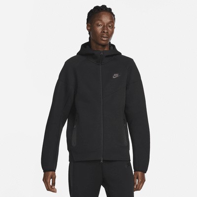 Худи Nike Sportswear Tech Fleece Windrunner, черный