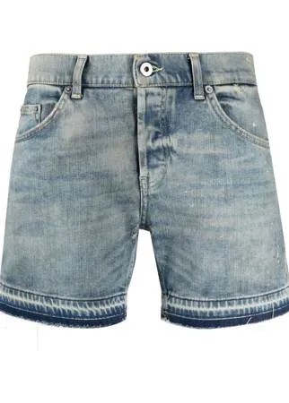 DONDUP джинсовые шорты с необработанными краями