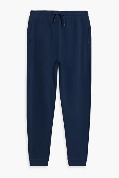 Спортивные брюки Devon из французской махровой ткани с кулиской Derek Rose, темно-синий