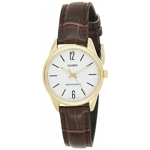 Наручные часы CASIO Collection LTP-V005GL-7B, золотой, белый