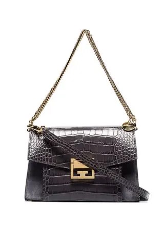 Givenchy сумка на плечо GV3 с тиснением под кожу крокодила