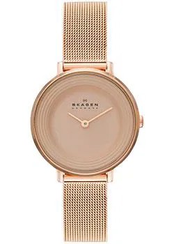 Швейцарские наручные  женские часы Skagen SKW2213. Коллекция Mesh