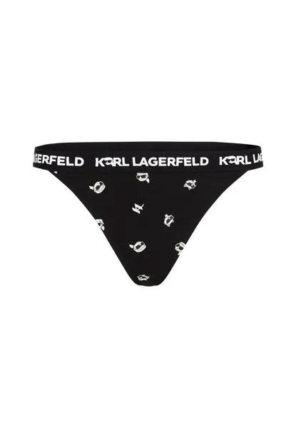 Шорты IKONIK KARL LAGERFELD, черный