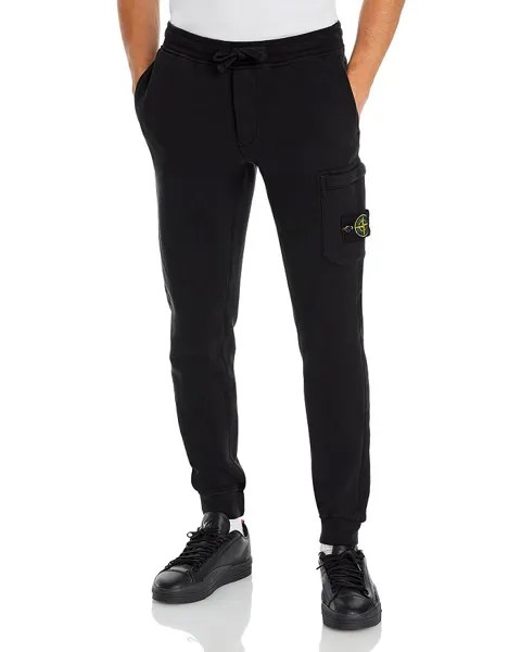 Брюки-джоггеры карго из флиса Stone Island