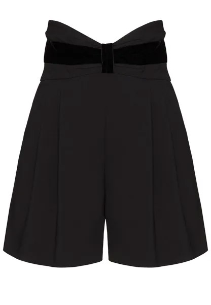 Шорты женские Valentino Red 131337 черные 42 IT