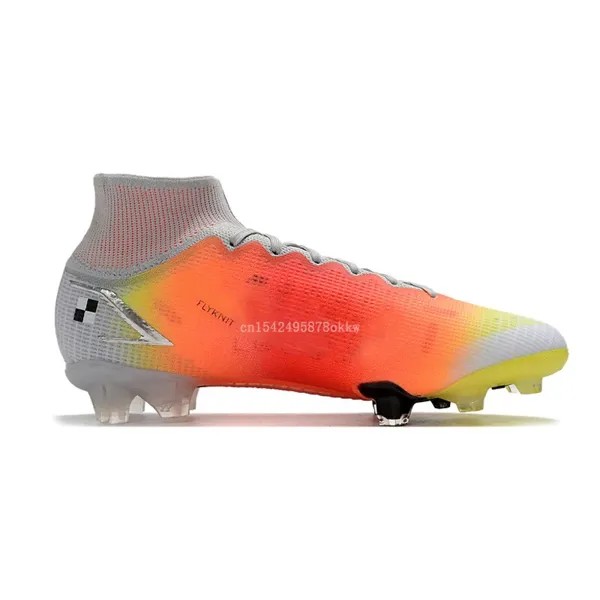 Новые футбольные бутсы Elite Superfly VIII, уличные газонные футбольные бутсы для мальчиков, тренировочные бутсы FG, футбольные бутсы, оптовая продаж...