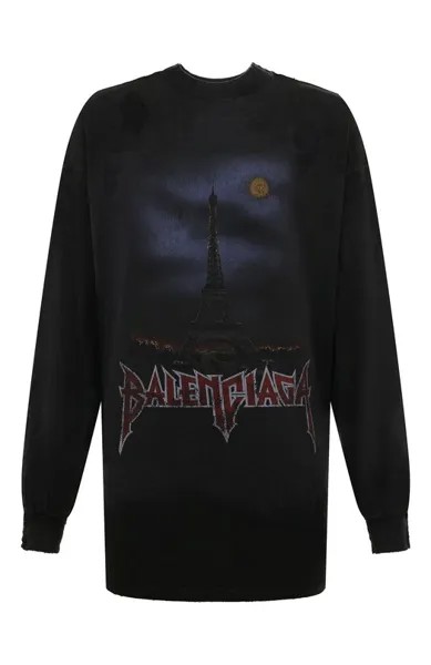 Хлопковый лонгслив Balenciaga
