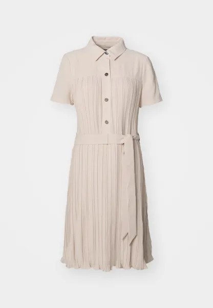 Платье-рубашка Dress DKNY, бежевый