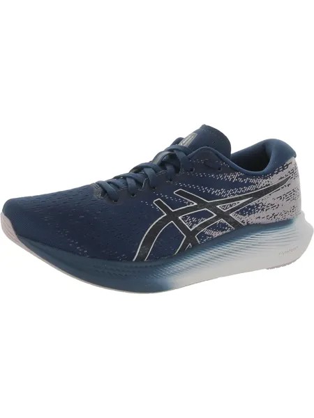 Женские кроссовки для фитнеса и тренировок EvoRide 3 ASICS, цвет Mako Blue/Pure Silver