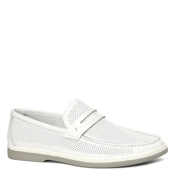 Лоферы мужские Tendance RS2173B-20 белые 42 EU