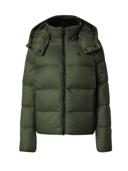 Зимняя куртка Calvin Klein Jeans, темно-зеленый