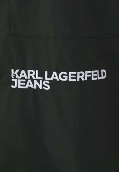 Блузка на пуговицах Karl Lagerfeld, черный