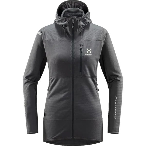 Толстовка Haglöfs L.I.M Mid Fast Full Zip, серый