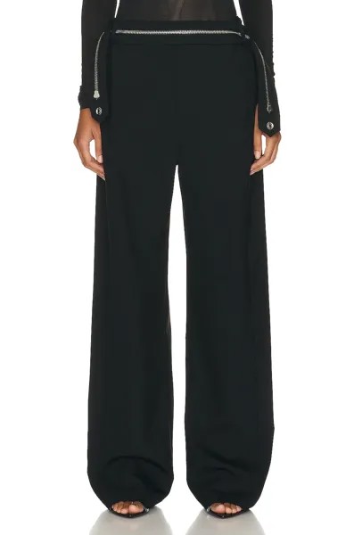 Брюки Dion Lee Zip Access Trouser, черный