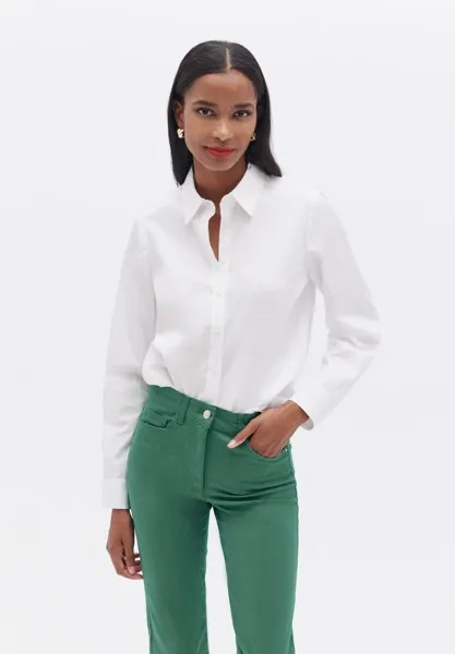 Рубашка-блузка FRENCH BRAND FASHION ELEGANT MODERN RENDA Caroll, белый