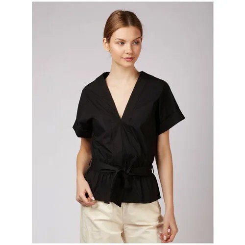 Блуза Pinko, размер 38, черный