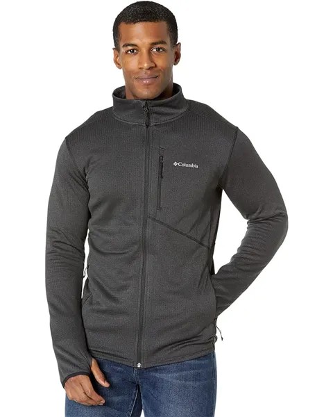 Куртка Columbia Park View Fleece Full Zip, цвет Black Heather
