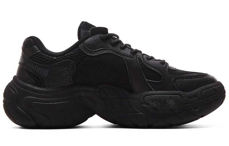 Кроссовки PEAK Lifestyle Shoes Women's Low-top Black, черный