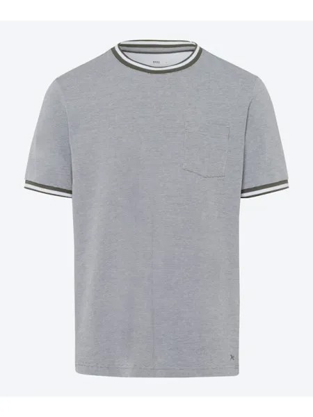 Футболка поло BRAX, цвет pale olive