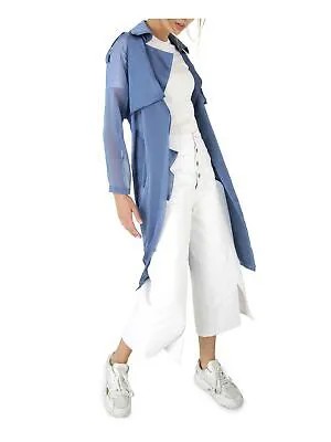 DAUNTLESS женская синяя зимняя куртка с открытым передним вырезом и карманом, пальто M