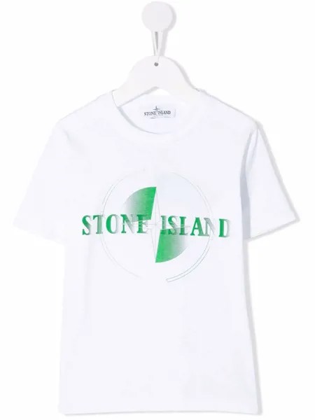Stone Island Junior футболка с логотипом
