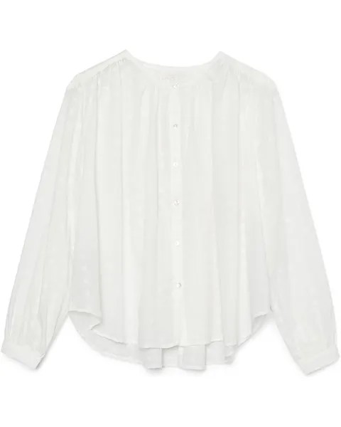 Блуза MANGO Nohelia, белый