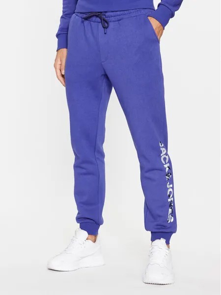 Спортивные брюки стандартного кроя Jack&Jones, синий