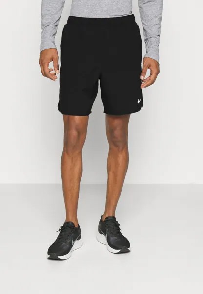 Спортивные шорты CHALLENGER SHORT Nike, черный/серебристый