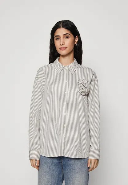 Рубашка ONLMILLE RIA LOOSE SHIRT ONLY Petite, светло-серый