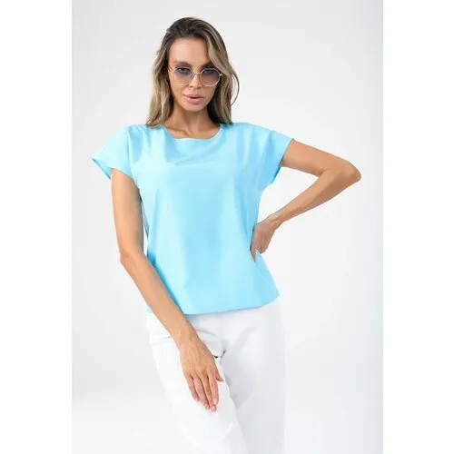 Блуза A-A Awesome Apparel by Ksenia Avakyan, размер 54, синий