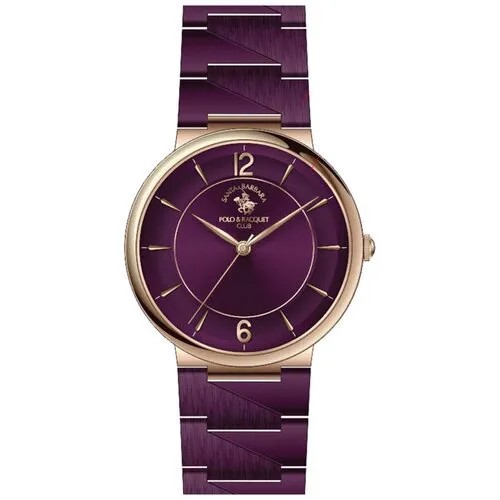 Наручные часы SANTA BARBARA POLO & RACQUET CLUB Unique, фиолетовый