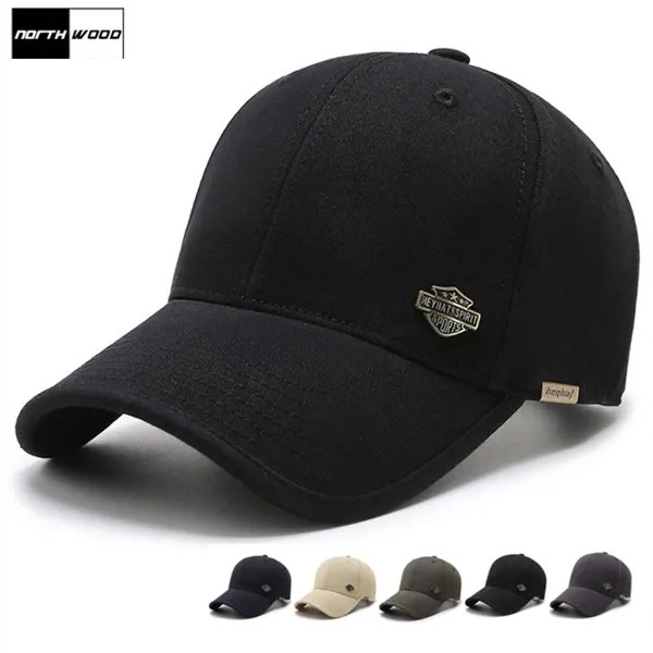 NORTHWOOD Мужская бейсбольная кепка Открытый гольф Sun Cap Мужская женская Snapback Hat Cotton Dad Hat Trucker Cap