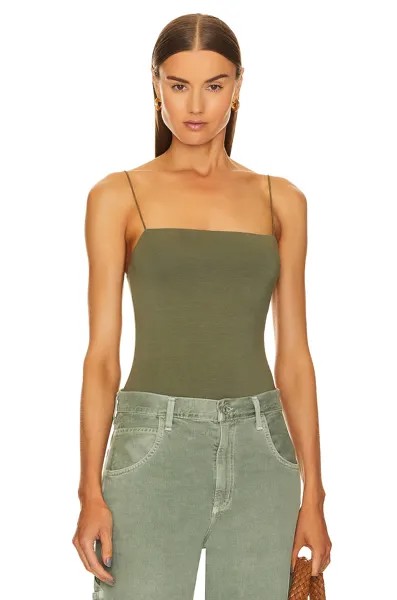 Боди Enza Costa x REVOLVE Luxe Knit Essential Tank, милитари