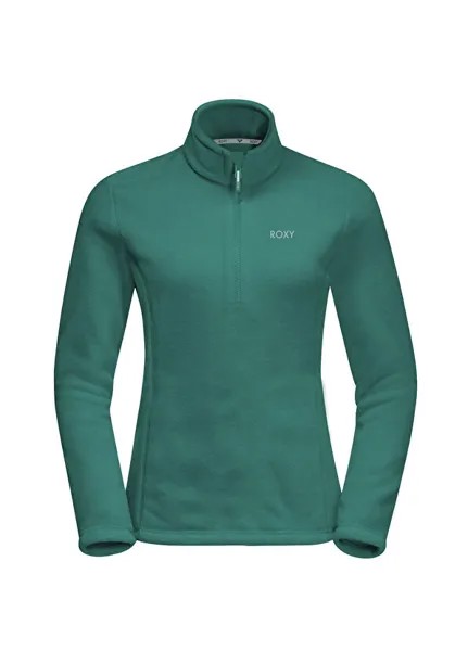 Женская флисовая куртка Pace на полумолнии Roxy, бирюзовый