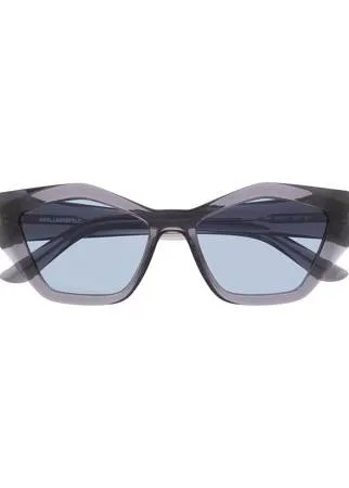 Karl Lagerfeld солнцезащитные очки в прямоугольной оправе