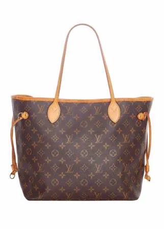 Louis Vuitton сумка на плечо Neverfull MM 2008-го года с монограммой