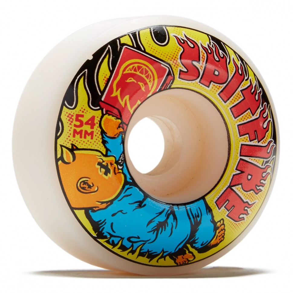 Колеса для скейтборда SPITFIRE Whl Demonseed White 54MM 99A