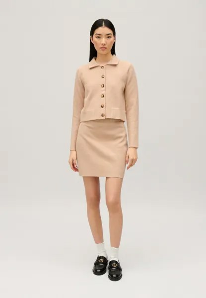 Мини-юбка Claudie Pierlot, бежевый