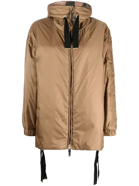 Двусторонний пуховик Greenlo Max Mara, коричневый