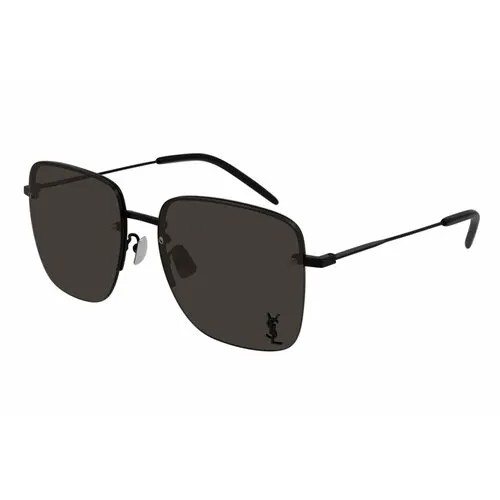 Солнцезащитные очки Saint Laurent, черный