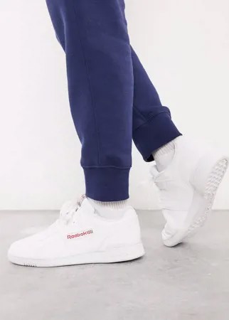 Белые кроссовки Reebok Classics Workout Plus-Белый