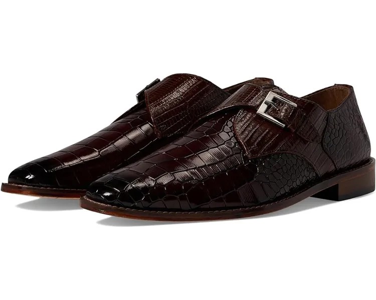 Оксфорды Stacy Adams Rapino Monk Strap, цвет Cognac