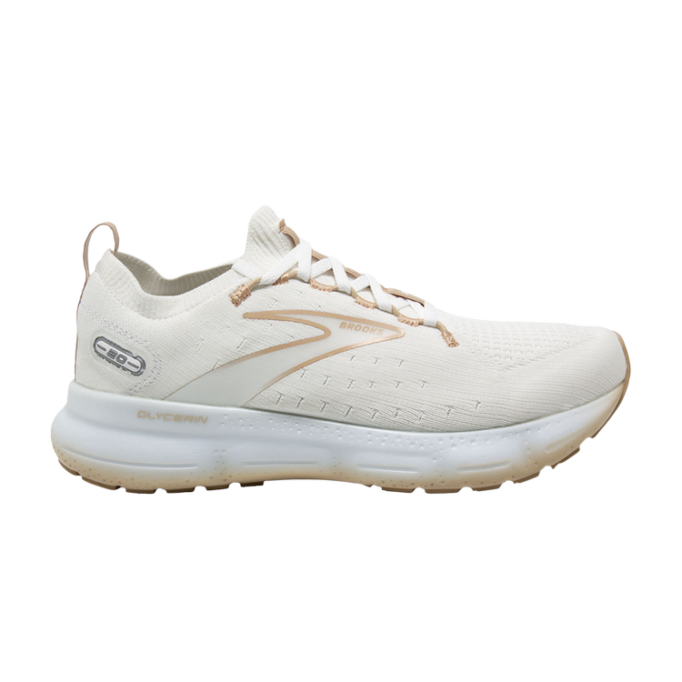 Кроссовки Brooks Glycerin StealthFit 20 'White Khaki', белый