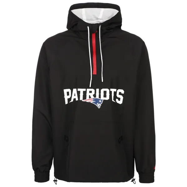 Спортивная куртка NEW ERA Windbreaker NFL Overlap Logo New England Patriots, черный