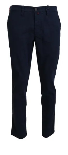 Брюки DOMENICO, синие хлопковые мужские повседневные классические брюки прямого кроя Tag s.38 $220