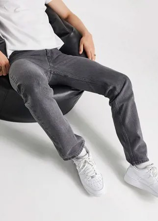 Узкие джинсы выбеленного черного цвета Levi's Skateboarding 511-Черный цвет