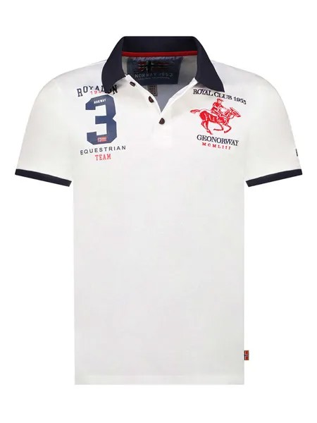 Футболка поло Geographical Norway, белый