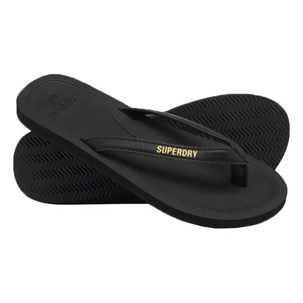 Шлепанцы Superdry Baseline, черный