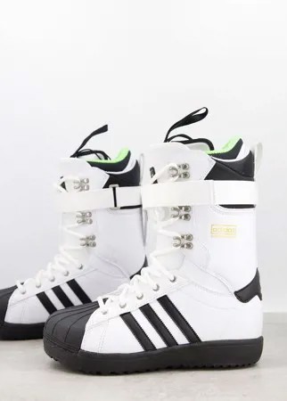 Белые ботинки для сноуборда adidas Snowboarding Superstar ADV-Белый