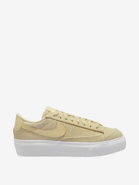 Кеды женские Nike Blazer Low Platform, Желтый